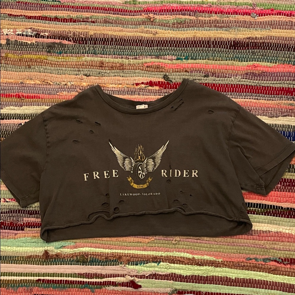 Garage Kids Black 'Free Rider' T-Shirt